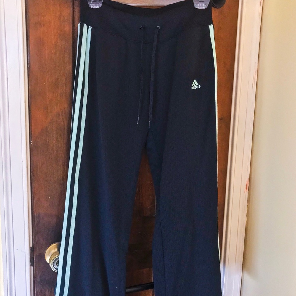 Black/Mint Adidas Track Pant